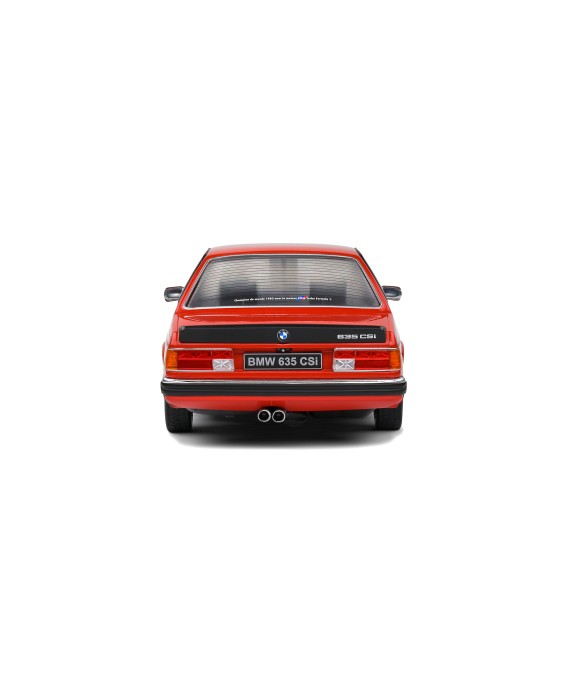SOLIDO - BMW 635 CSI (E24) Henna Red 1984, 1/18