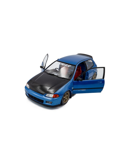 SOLIDO - Honda Civic (Eg6) Cobalt Blue Pearl 1991, 1/18