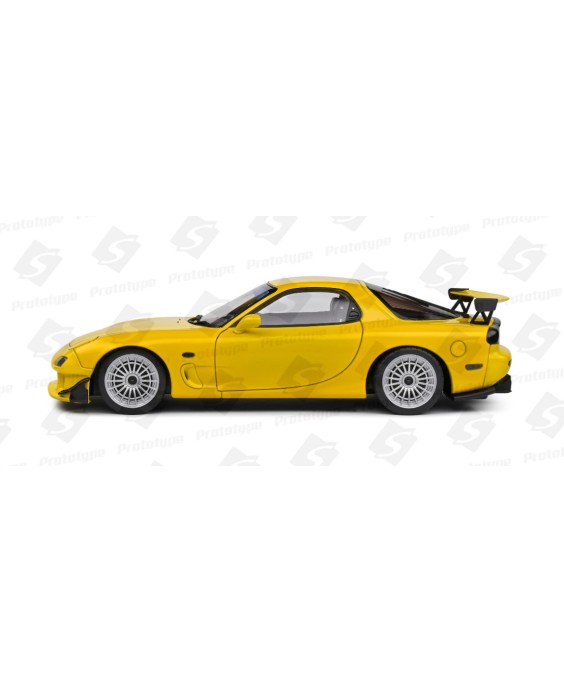 SOLIDO - MAZDA RX7 FD3RS WORKS YELLOW 1999, 1/18