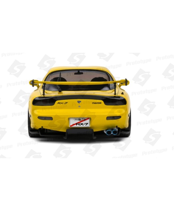 SOLIDO - MAZDA RX7 FD3RS WORKS YELLOW 1999, 1/18