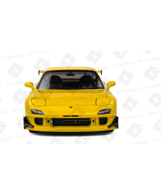 SOLIDO - MAZDA RX7 FD3RS WORKS YELLOW 1999, 1/18