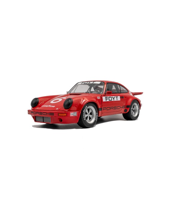 SOLIDO - Porsche 911 IROC IROC Daytona1974  #6 Foyt 1974, 1/18