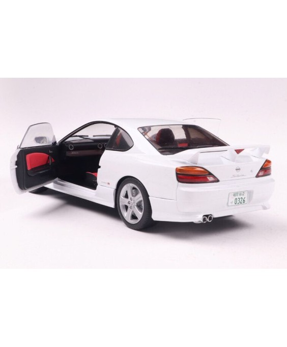 SOLIDO - Nissan Silvia S15 Spec-R Aero Aspen White 1999, 1/18