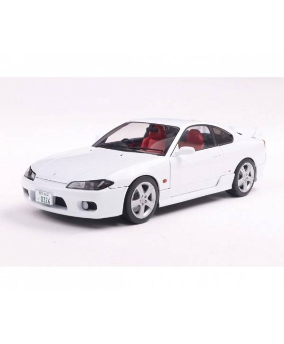 SOLIDO - Nissan Silvia S15 Spec-R Aero Aspen White 1999, 1/18