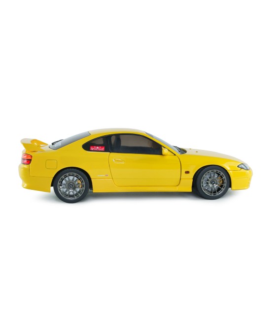SOLIDO - Nissan Silvia (S15) Spec-R Aero LIGHTNING YELLOW 1999, 1/18