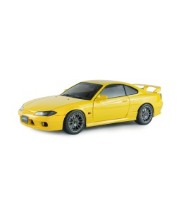 SOLIDO - Nissan Silvia (S15) Spec-R Aero LIGHTNING YELLOW 1999, 1/18