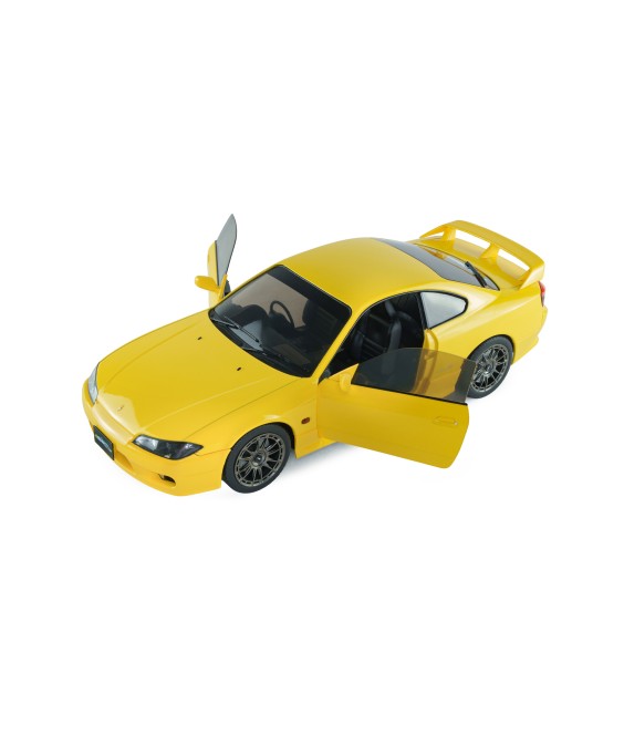 SOLIDO - Nissan Silvia (S15) Spec-R Aero LIGHTNING YELLOW 1999, 1/18