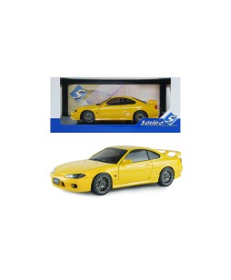 SOLIDO - Nissan Silvia (S15) Spec-R Aero LIGHTNING YELLOW 1999, 1/18