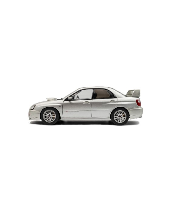 SOLIDO - SUBARU IMPREZA WRX STI PREMIUM SILVER EFFECT 2003, 1/18