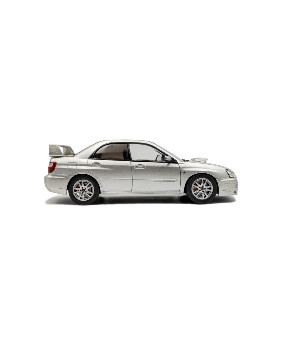 SOLIDO - SUBARU IMPREZA WRX STI PREMIUM SILVER EFFECT 2003, 1/18