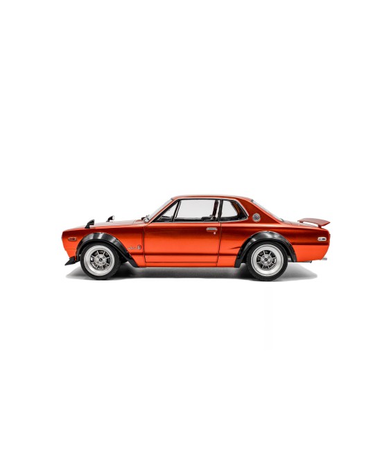 SOLIDO - Nissan Skyline (C10) Hakosuka SOLIDO WORKS orange metallic 1970, 1/18