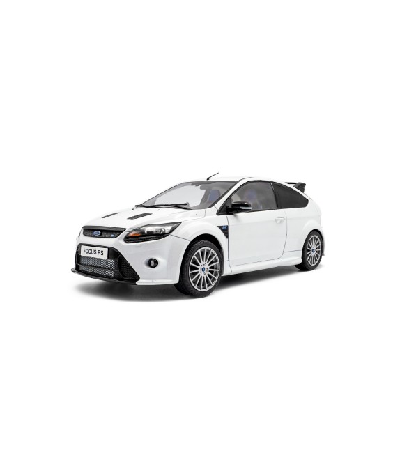 SOLIDO - Ford Focus RS MK2 PACK RS PLUS Frozen White 2009, 1/18