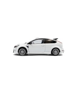 SOLIDO - Ford Focus RS MK2 PACK RS PLUS Frozen White 2009, 1/18