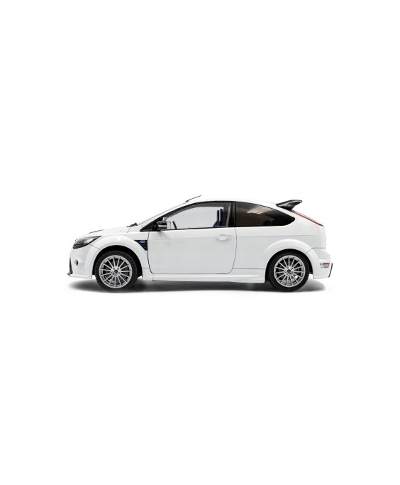SOLIDO - Ford Focus RS MK2 PACK RS PLUS Frozen White 2009, 1/18