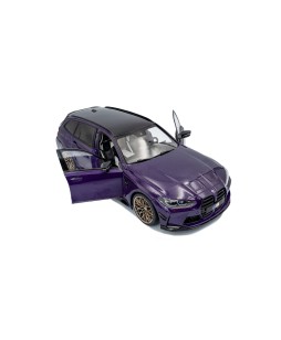 SOLIDO - BMW M3 TOURING TWILIGHT PURPLE PEARL 2024, 1/18