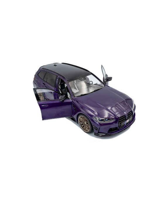 SOLIDO - BMW M3 TOURING TWILIGHT PURPLE PEARL 2024, 1/18