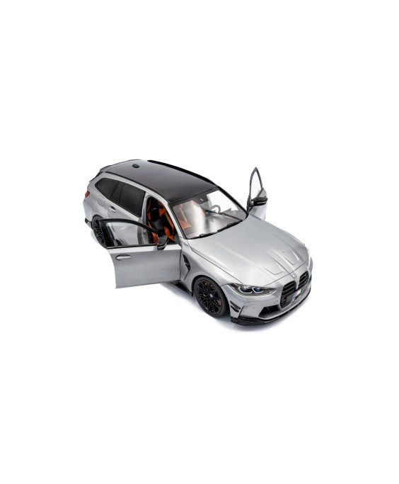SOLIDO - BMW M3 TOURING WITH PERFORMANCE PARTS FROZEN PURE GREY 2024, 1/18