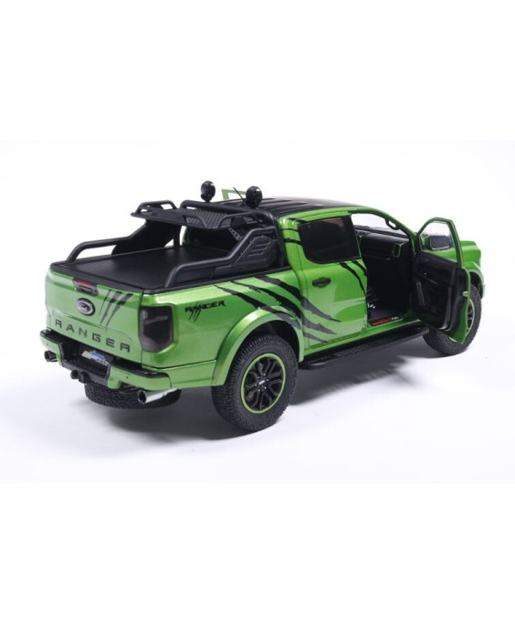 SOLIDO - FORD RANGER RAPTOR METALLIC GREEN 2024, 1/18 SOLIDO - FORD RANGER RAPTOR METALLIC GREEN 2024, 1/18