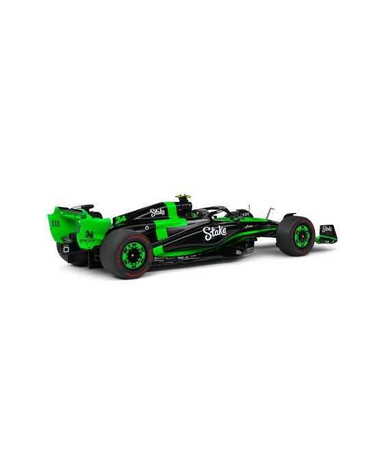 SOLIDO - Kick Sauber F1 Team C44 Black Z.Guanyu Bahrain Gp 2024, 1/18