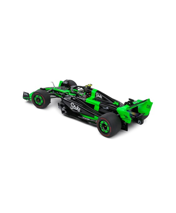 SOLIDO - Kick Sauber F1 Team C44 Black Z.Guanyu Bahrain Gp 2024, 1/18