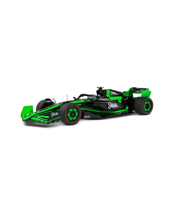 SOLIDO - Kick Sauber F1 Team C44 Black Z.Guanyu Bahrain Gp 2024, 1/18