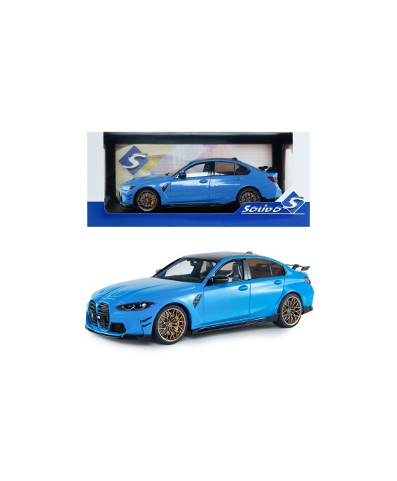 SOLIDO - BMW M3 PERFORMANCE PARTS DAYTONA BEACH BLUE 2024, 1/18
