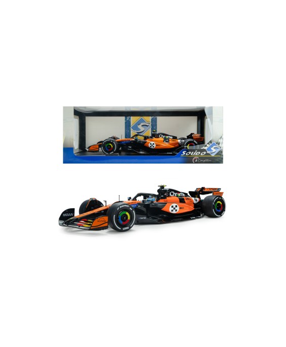 SOLIDO - McLaren MCL39 GP MONACO 2025 L.NORRIS #4, 1/18