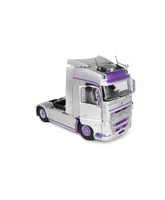 SOLIDO - Volvo Trucks FH Globetrotter XL SILVER & PURPLE 2023, 1/24