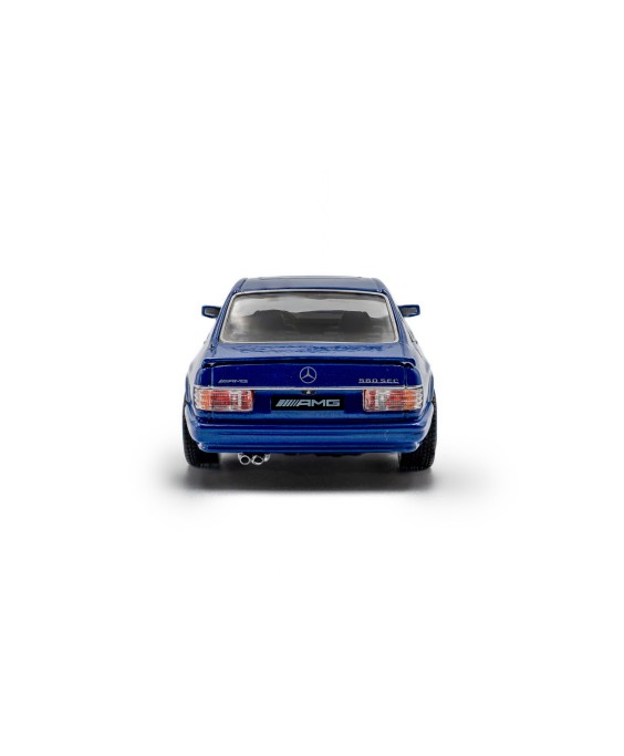 SOLIDO - Mercedes Benz 560 SEC AMG Widebody Linarite Blue Pearl 1990, 1/43