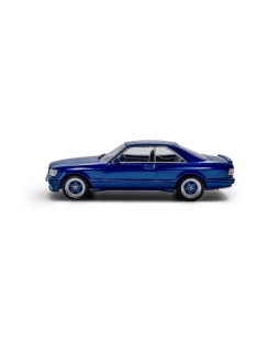 SOLIDO - Mercedes Benz 560 SEC AMG Widebody Linarite Blue Pearl 1990, 1/43