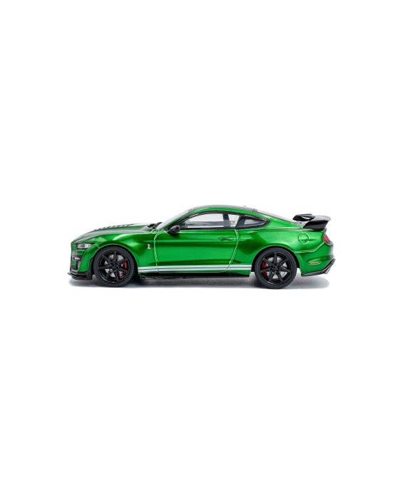 SOLIDO - SHELBY MUSTANG GT500 ERUPTION GREEN WHITE STRIPES 2020, 1/43