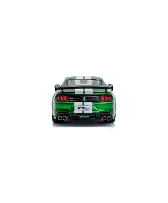 SOLIDO - SHELBY MUSTANG GT500 ERUPTION GREEN WHITE STRIPES 2020, 1/43