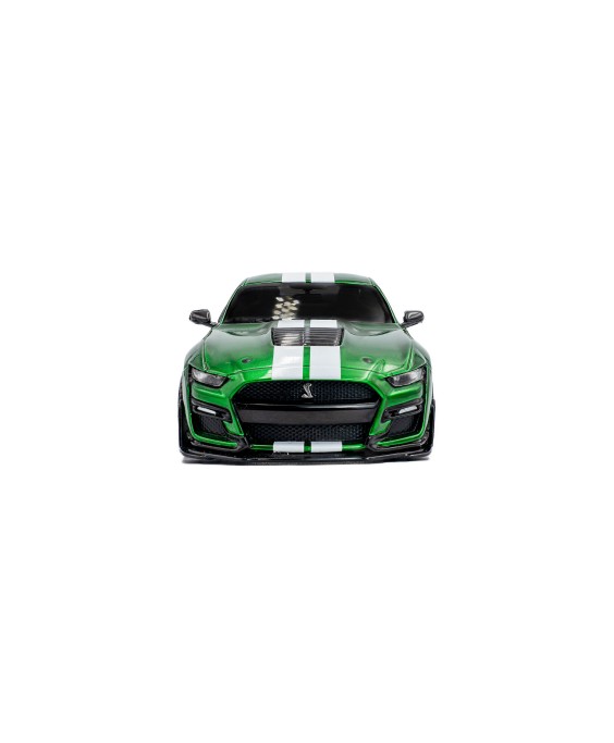 SOLIDO - SHELBY MUSTANG GT500 ERUPTION GREEN WHITE STRIPES 2020, 1/43