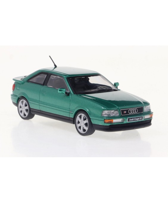 SOLIDO - Audi Coupé S2 Cricketgrün Green 1994, 1/43