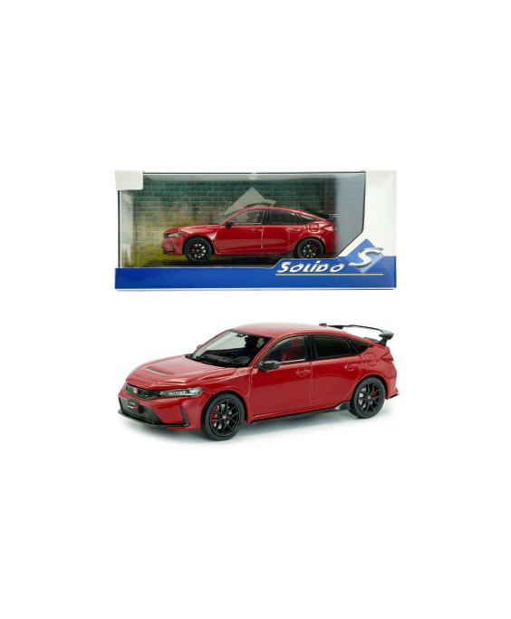 SOLIDO - Honda Civic Type R Rallye Red 2022, 1/43