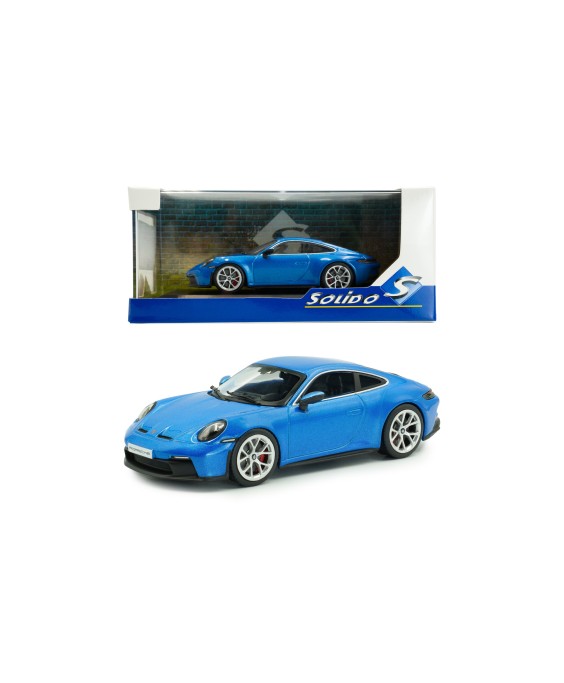 SOLIDO - Porsche 911 (992) GT3 Touring SOUTH SEA BLUE METALLIC 2023, 1/43