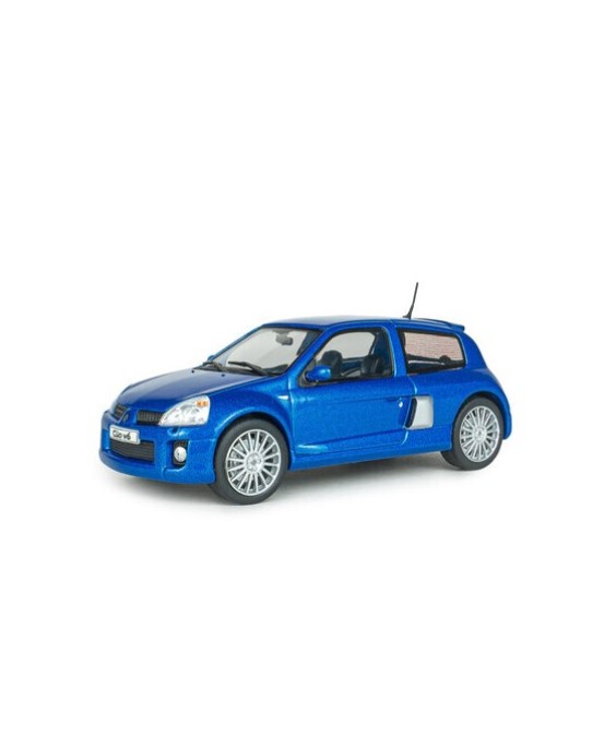 SOLIDO - RENAULT CLIO V6 PH.2 BLEAU ILIADE 2003, 1/43