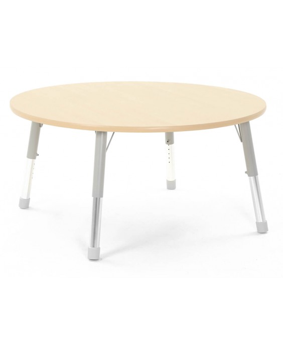 Vaikiškas reguliuojamo aukščio stalas Owlaf Ø 120 cm.