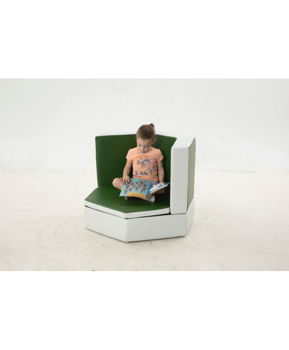 Wisdom - šešiakampė sofa SKOG