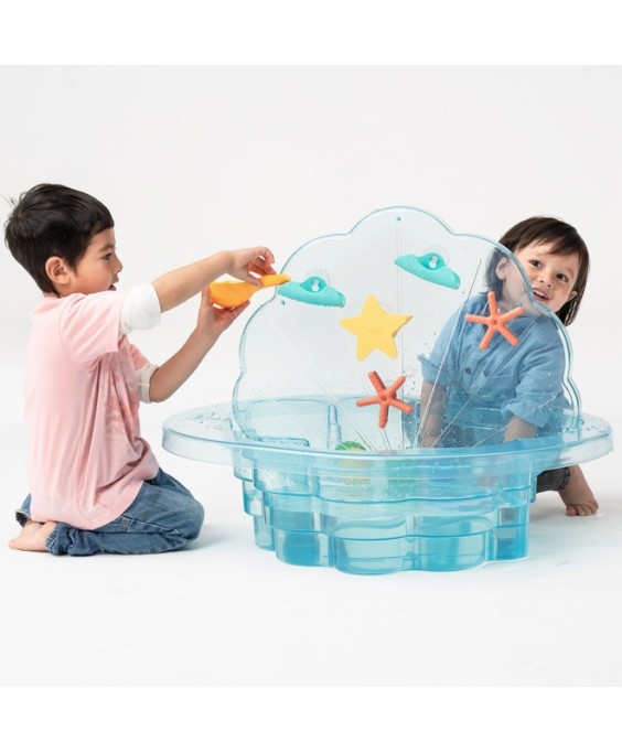 Weplay - Smėlio ir vandens stalas su priedais Weplay - Smėlio ir vandens stalas su priedais