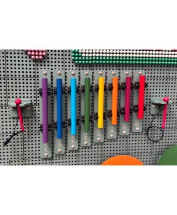 Muzikos instrumentas - Vamzdinių varpelių rinkinys, 8