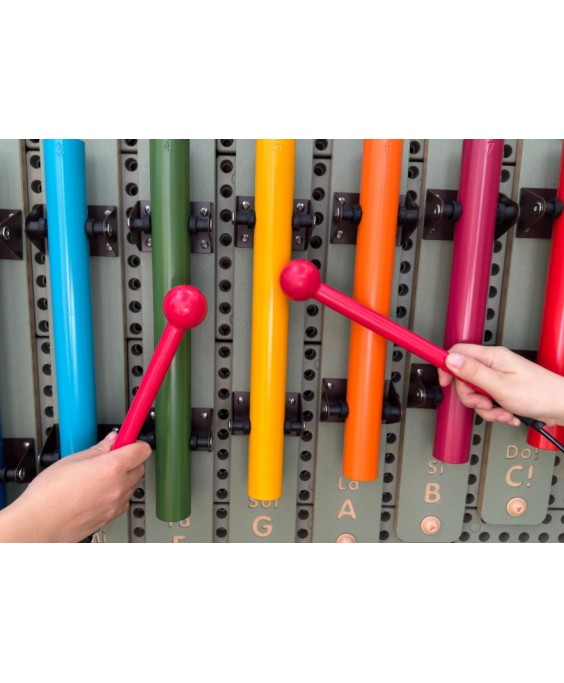 Muzikos instrumentas - Vamzdinių varpelių rinkinys, 8