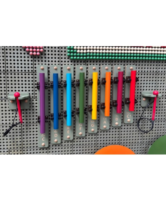 Muzikos instrumentas - Vamzdinių varpelių rinkinys, 8