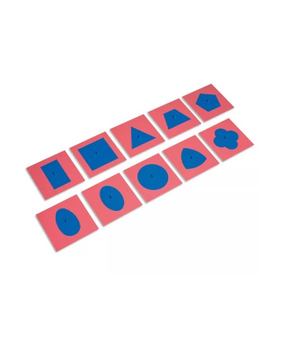 Montessori - Metalinės geometrinės figūros