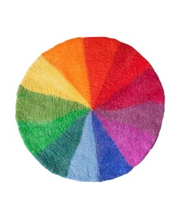 Spalvų ratas iš vilnos, 150 cm