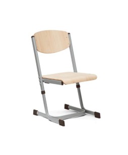 Mokyklinė kėdė reguliuojamo aukščio 26-31cm.
