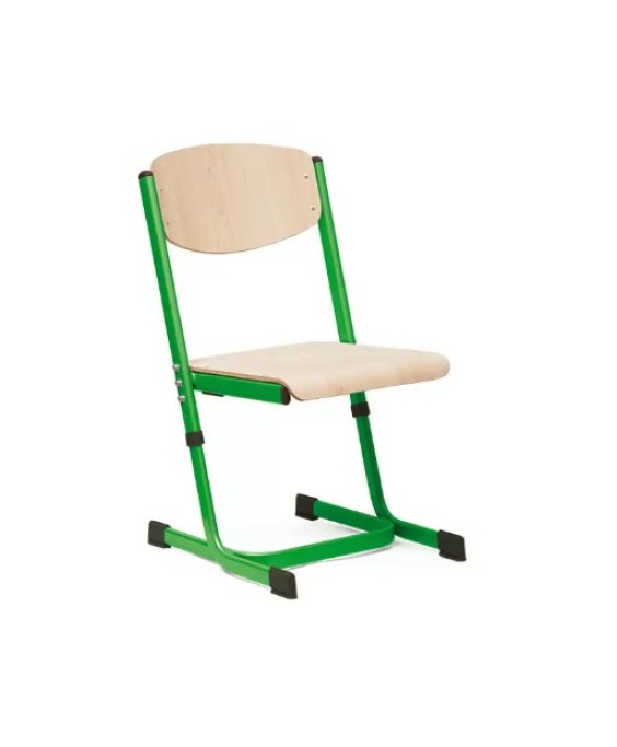 Mokyklinė kėdė reguliuojamo aukščio 43-46cm.