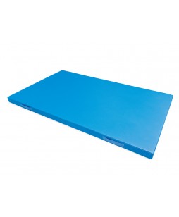 Gimnastikos čiužinys su rankenom, mėlynas