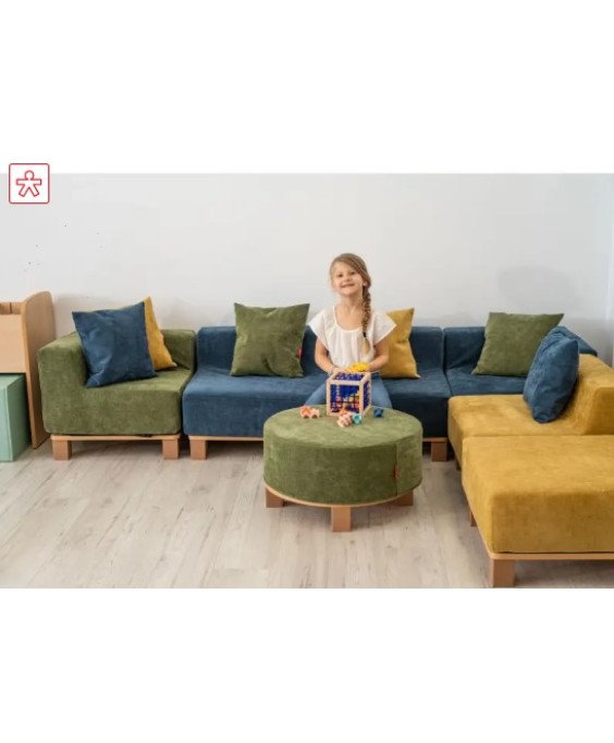 Kampinė kėdė iš Media Kids kolekcijos