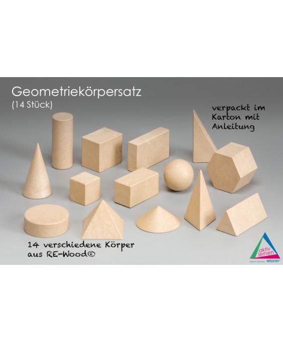 Wissner  - Geometrinių formų rinkinys, 14 vnt.
